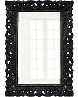 зеркало прямоугольное настенное черное гэрри gloss black в Королёве