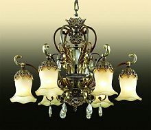подвесная люстра odeon light safira 2802/6 в Королёве