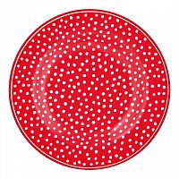 десертная тарелка dot red в Королёве