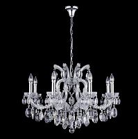 подвесная люстра crystal lux hollywood sp8 chrome в Королёве