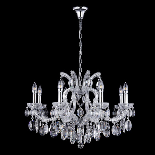 подвесная люстра crystal lux hollywood sp8 chrome в Королёве