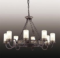 подвесная люстра odeon light mela 2690/8 белая в Королёве