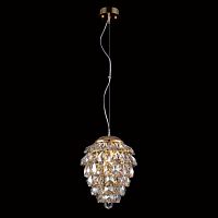 подвесной светильник crystal lux charme sp2+2 led gold/amber в Королёве