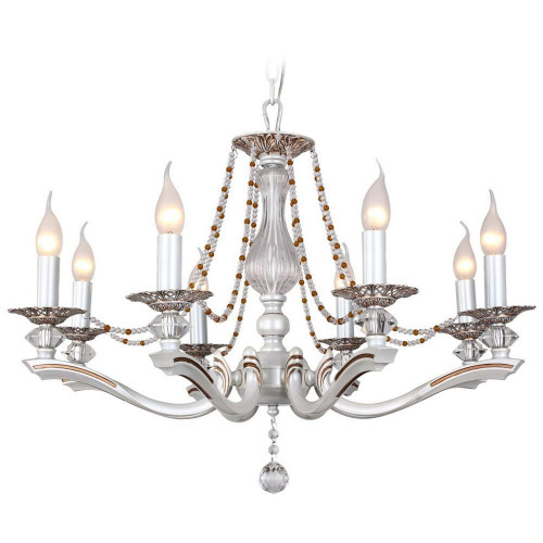 подвесная люстра idlamp eloisa 259/8-whiteplatina в Королёве