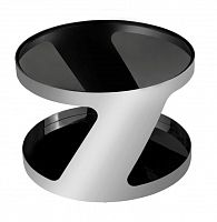 столик журнальный free spirit black silver хром в Королёве