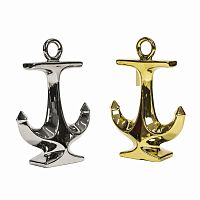 набор из 2 декоратинвых якорей silver and gold в Королёве