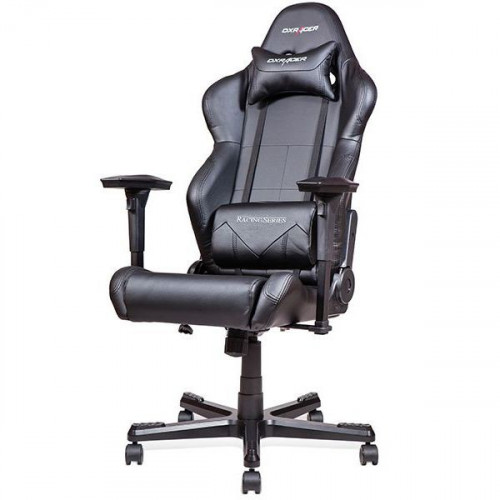 кресло геймерское dxracer racing черно-серое в Королёве