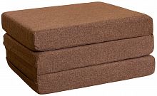 пуф шарм-дизайн матрас мобильный шаг 120 шоколад в Королёве