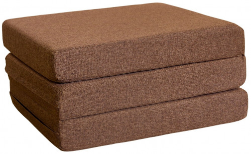 пуф шарм-дизайн матрас мобильный шаг 120 шоколад в Королёве