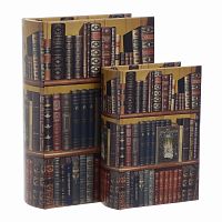 шкатулки-книги, набор из 2 шт. мультиколор в Королёве