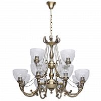 подвесная люстра mw-light аманда 481011712 бронза в Королёве