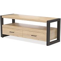 тумба под tv neo loft с двумя ящиками светло-коричневая в Королёве