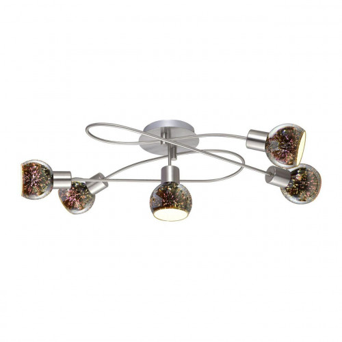 потолочная люстра arte lamp illusione a6125pl-5ss в Королёве