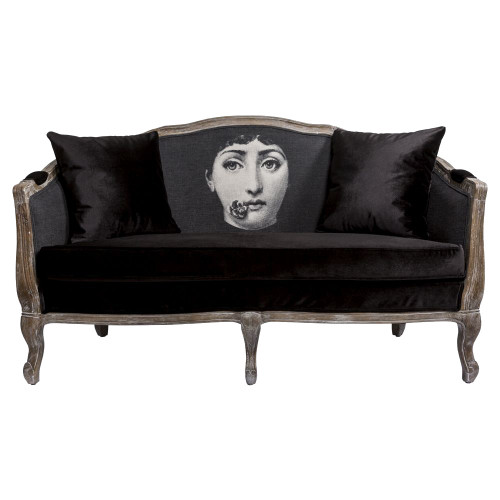 диван «комплимент» fornasetti прямой черный в Королёве