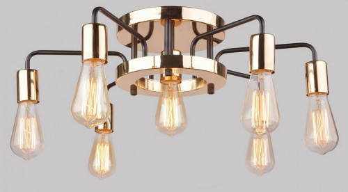 потолочная люстра arte lamp gelo a6001pl-7bk в Королёве