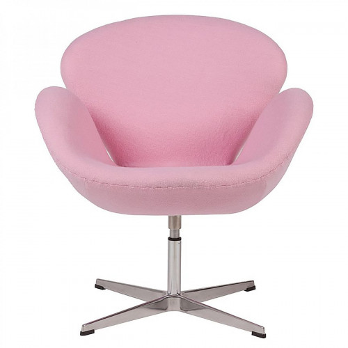 кресло swan chair светло-розовое в Королёве