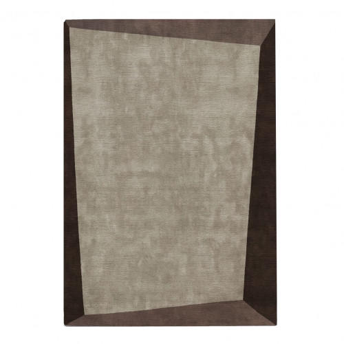 ковер dipped frame dark bege 120x170 бежевый в Королёве