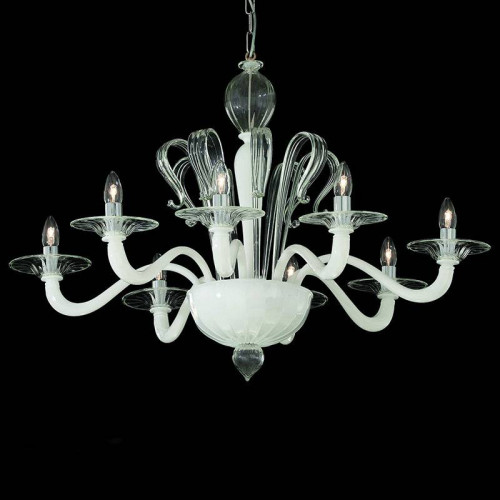 подвесная люстра ideal lux sogno sp8 bianco в Королёве