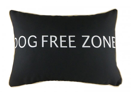 подушка с надписью dog free zone в Королёве