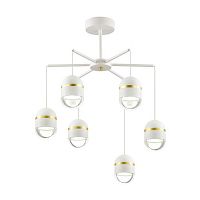 подвесная светодиодная люстра odeon light minion 4117/30cl в Королёве