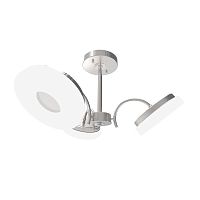 потолочная светодиодная люстра idlamp frittelle 107/3pf-ledwhitechrome в Королёве