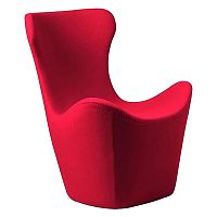 кресло papilio lounge chair красное в Королёве