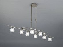 подвесная люстра mantra loop satin nickel 1810 в Королёве