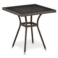 стол из искуственного ротанга 70x70 brown в Королёве