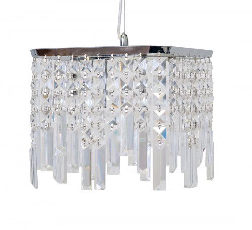 люстра domini one хром, прозрачное стекло в Королёве