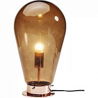 лампа настольная bulb коричневая в Королёве