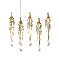 подвесной светильник goddess tears 5 gold от delight collection в Королёве