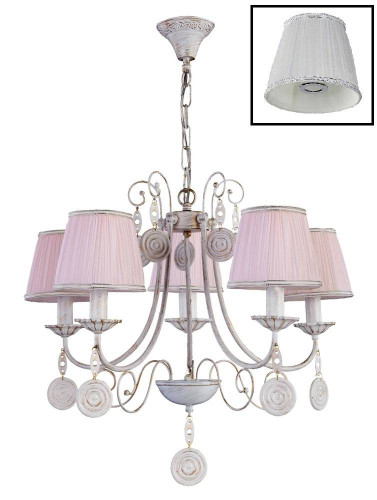 подвесная люстра crystal lux emilia sp5 в Королёве