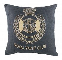 подушка с гербом королевского royal yacht club denim в Королёве