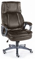 кресло для руководителя norden chairs мэдисон, обивка: искусственная кожа, цвет: экокожа темно-коричневая в Королёве