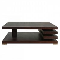 столик журнальный milano dark brown коричневый в Королёве