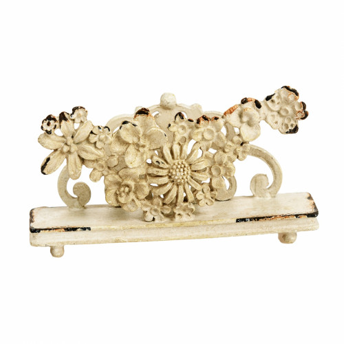 подставка для визиток pewter flower белая в Королёве