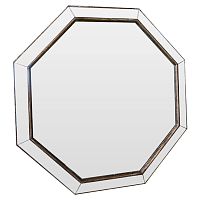 зеркало серебряное венецианское восьмиугольное большое octagon в Королёве