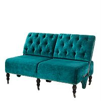 диван 110553 eichholtz прямой бирюзовый в Королёве