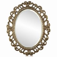 овальное зеркало настенное золото шербур florentine silver/98 в Королёве