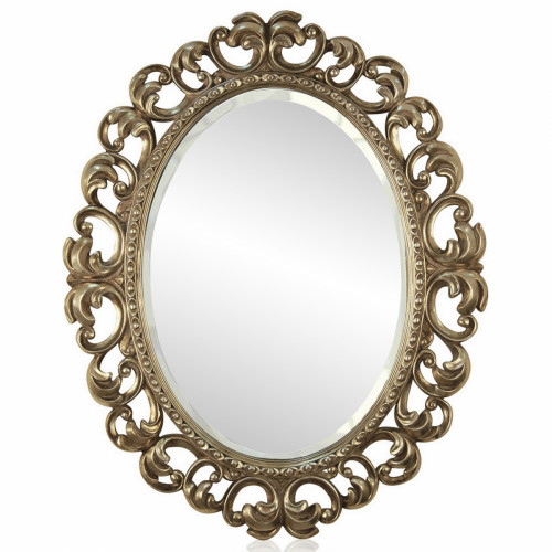 овальное зеркало настенное золото шербур florentine silver/98 в Королёве