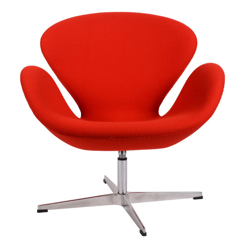 кресло arne jacobsen красное в Королёве