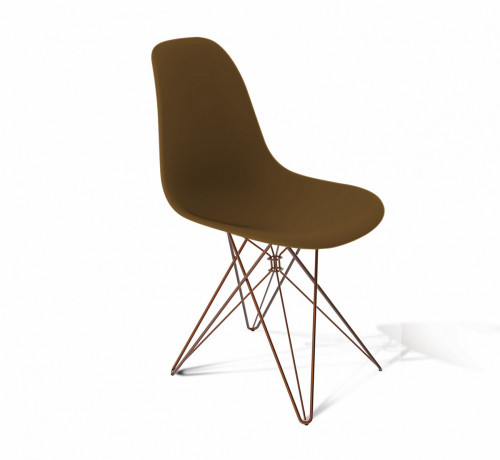 стул dsr коричневый s50 (eames style) в Королёве