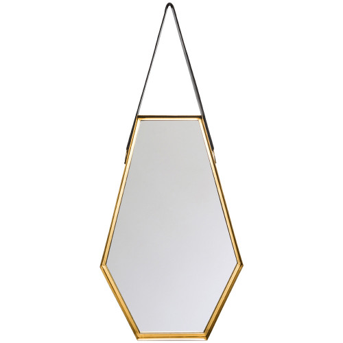 зеркало на ремне золотое шестиугольное диана в Королёве