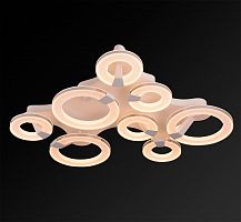 потолочный светодиодный светильник idlamp jenevra 397/l8pf-ledwhitechrome в Королёве