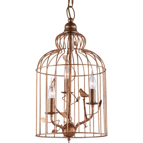 подвесная люстра arte lamp gabbia a1865sp-3bg в Королёве