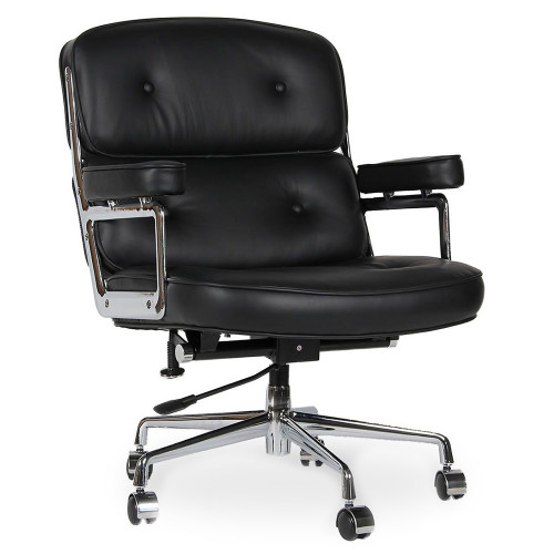 кресло eames style lobby chair черное в Королёве