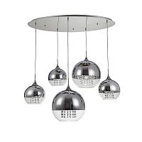 подвесная люстра maytoni fermi p140-pl-170-5-n в Королёве