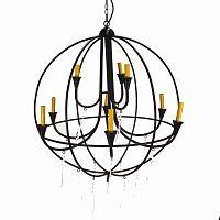 люстра-клетка otis серебро в Королёве