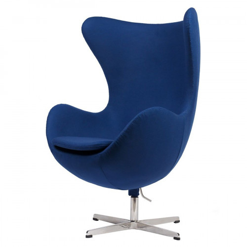 кресло egg chair синее в Королёве