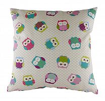 подушка с принтом owl print pink в Королёве